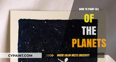Mastering Cosmic Art: A Guide to Painting All the Planets