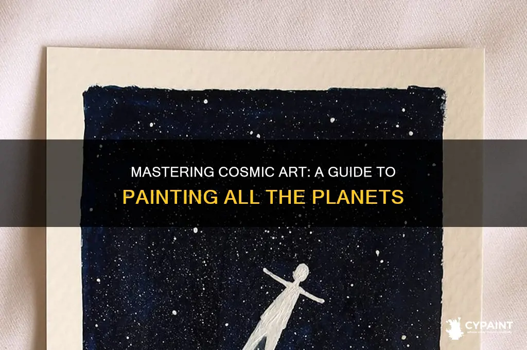 how to paint all of the planets