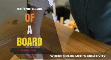 Mastering Board Painting: Techniques to Coat All Sides Perfectly