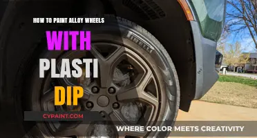 DIY Wheel Transformation: Painting Alloy Wheels with Plasti Dip