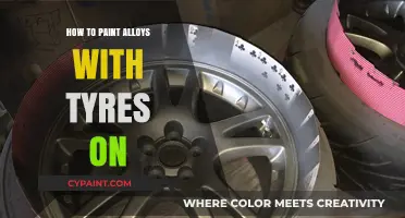 Painting Alloys with Tyres On: A Step-by-Step DIY Guide
