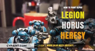 Mastering Alpha Legion: Horus Heresy Painting Techniques and Tips