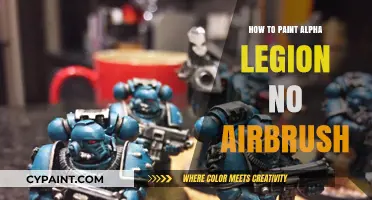 Mastering Alpha Legion Painting Techniques Without an Airbrush