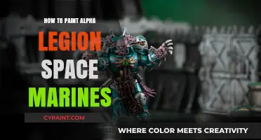 Mastering Alpha Legion: Techniques for Painting Iconic Space Marines