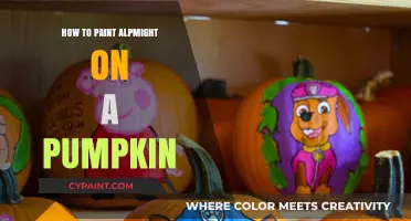 Creative Pumpkin Art: Painting All Might from My Hero Academia