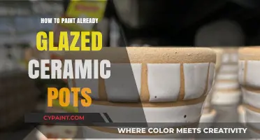 Revamp Glazed Ceramic Pots: Easy Painting Techniques for a Fresh Look