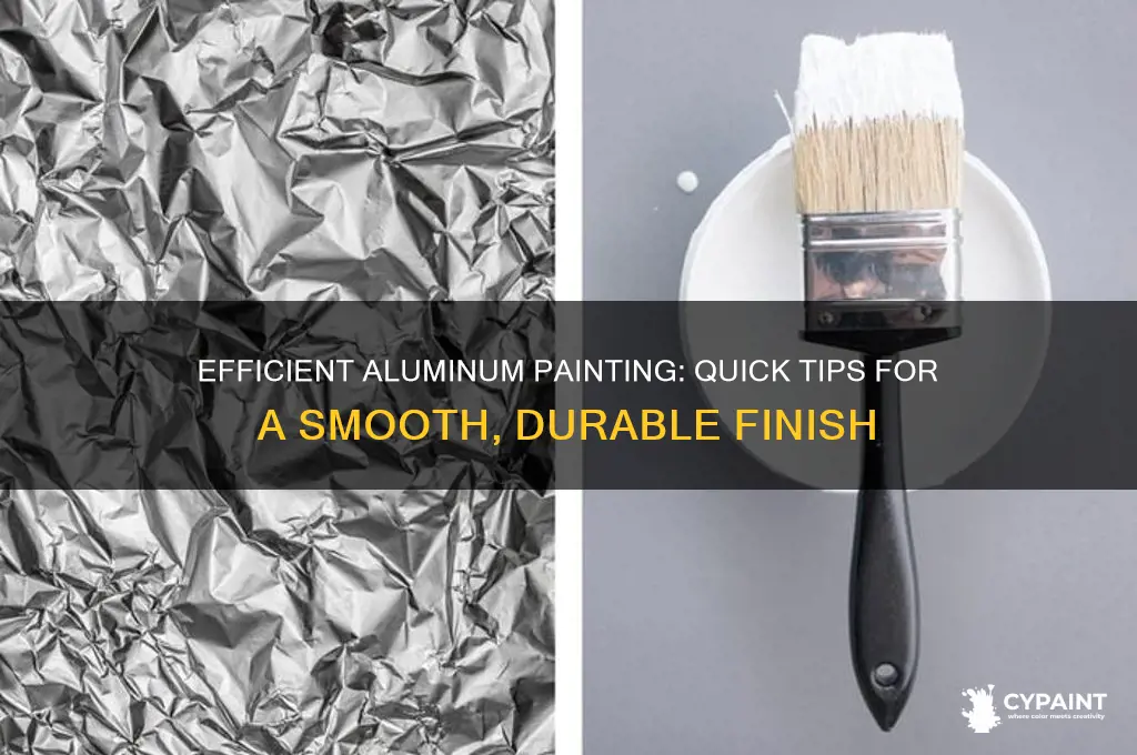 how to paint aluminum aiding efficiency fast