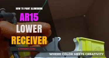DIY Guide: Painting Your Aluminum AR15 Lower Receiver Step-by-Step