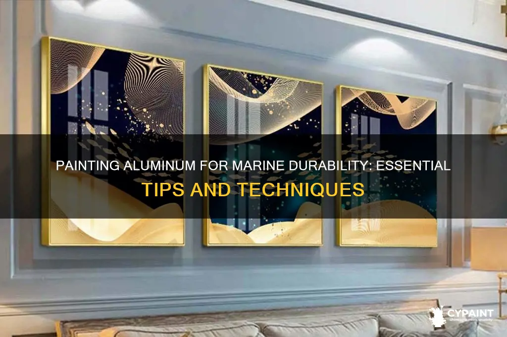 how to paint aluminum for marine conditions