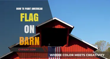 Patriotic Barn Art: Step-by-Step Guide to Painting the American Flag