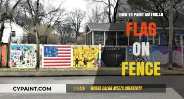Patriotic DIY: Painting the American Flag on Your Fence Step-by-Step