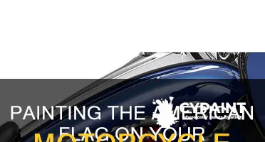 how to paint american flag on motorcycle gas tank