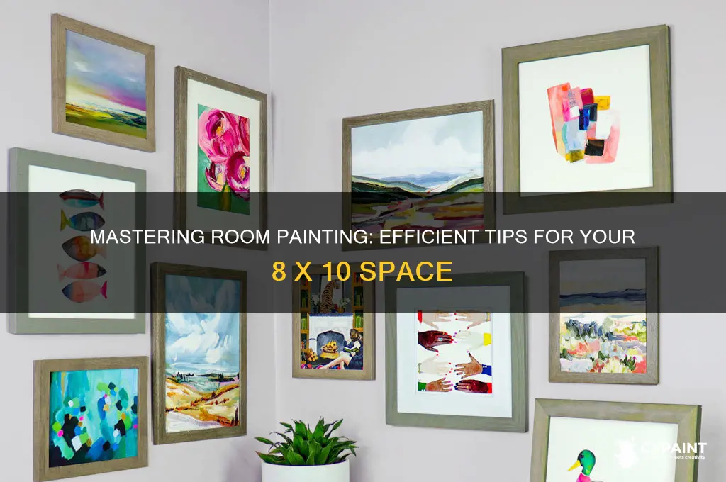 how to paint an 8 x 10 room