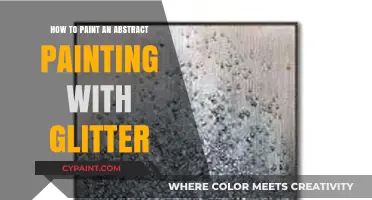 Sparkle and Shine: Mastering Abstract Glitter Painting Techniques