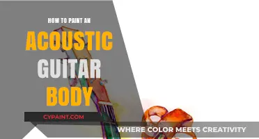 Mastering Acoustic Guitar Painting: Step-by-Step Body Customization Guide