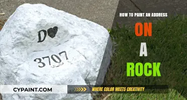 Creative Rock Painting: A Step-by-Step Guide to Painting Addresses