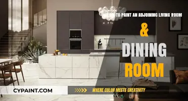Paint an Adjoining Living and Dining Room Like a Pro