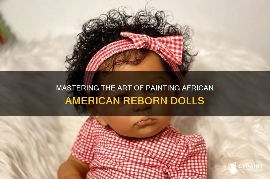 how to paint an african american reborn