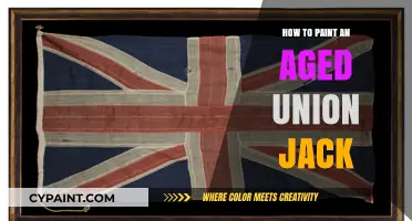 Mastering the Art: Painting an Aged Union Jack Step-by-Step