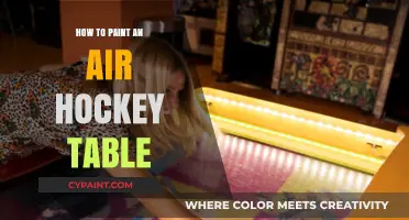 DIY Guide: Painting Your Air Hockey Table for a Fresh Look