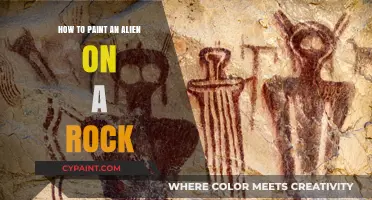 Creative Rock Art: Painting an Alien on a Stone Canvas