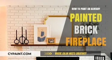 Revamp Your Brick Fireplace: Easy Steps to Repaint Over Existing Paint