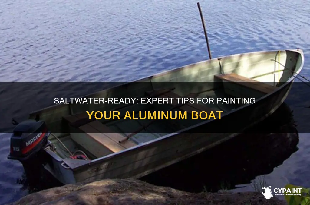 how to paint an aluminum boat for saltwater