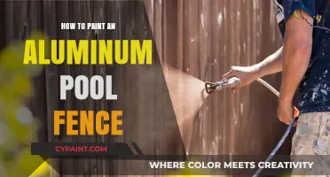 Revamp Your Pool Area: Painting Aluminum Fences Made Easy