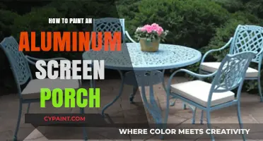 Revitalize Your Porch: A Guide to Painting Aluminum Screen Surfaces