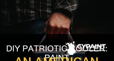 how to paint an american flag on a cooler
