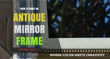 Revive Vintage Charm: Painting an Antique Mirror Frame Step-by-Step