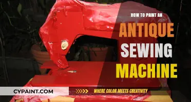 Revive Vintage Charm: Painting Your Antique Sewing Machine Step-by-Step
