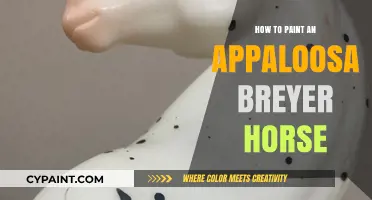 Mastering Appaloosa Patterns: Painting a Realistic Breyer Horse Model