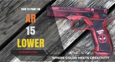 Mastering the Art: Painting Your AR-15 Lower Receiver Step-by-Step