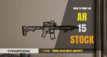 Customizing Your AR-15: A Step-by-Step Guide to Painting the Stock