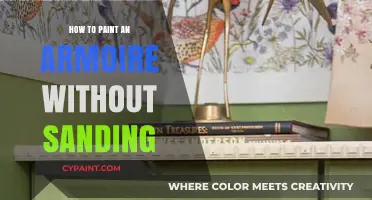 Effortless Armoire Makeover: Paint Without Sanding in Simple Steps