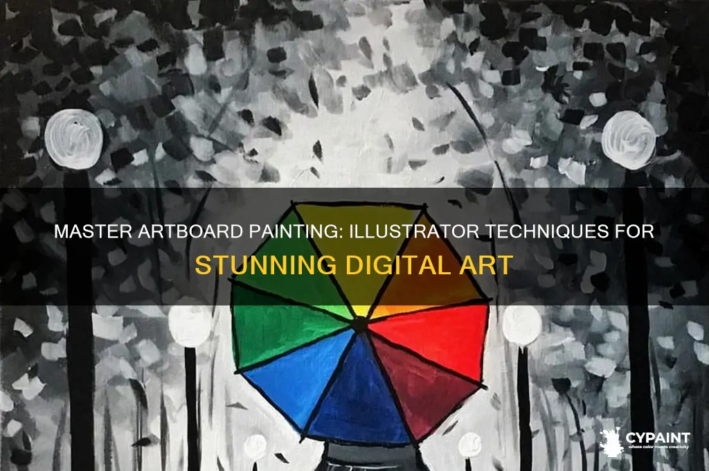 how to paint an artboard in illustrator