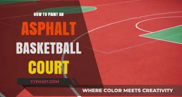 DIY Guide: Painting a Vibrant Asphalt Basketball Court Step-by-Step