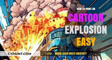 Master Cartoon Explosions: Simple Painting Techniques for Vibrant Effects