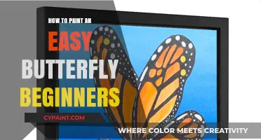 Simple Butterfly Painting Tutorial for Beginners: Easy Step-by-Step Guide