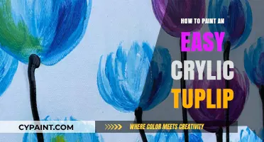 Simple Acrylic Tulip Painting: Step-by-Step Guide for Beginners
