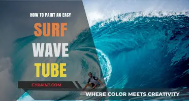Mastering the Art of Painting a Simple Surf Wave Tube