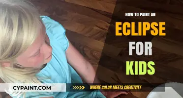 Easy Eclipse Painting: Fun Kids' Art Guide with Simple Steps