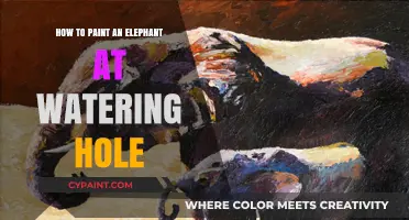 Mastering Watercolor: Painting an Elephant at a Serene Watering Hole