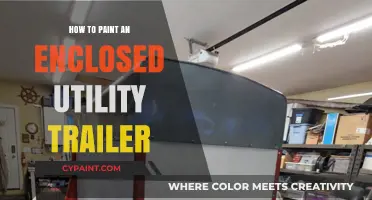 Transform Your Enclosed Utility Trailer: A Step-by-Step Painting Guide