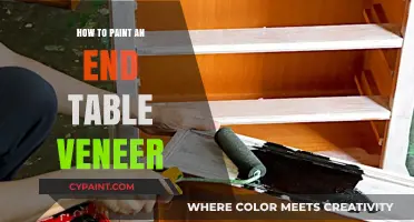 Revamp Your End Table: A Step-by-Step Veneer Painting Guide