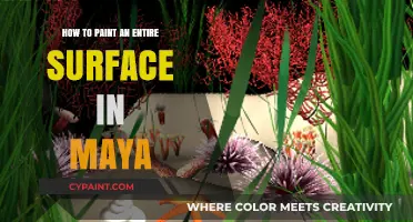 Mastering Maya: Techniques for Painting Entire Surfaces Seamlessly