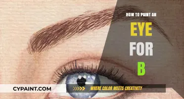 Mastering Eye Painting: Techniques for Realistic B Portrait Art