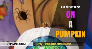 Spooky Creativity: Painting a Realistic Eye on Your Pumpkin