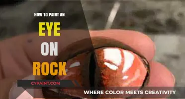 Master Rock Art: Step-by-Step Guide to Painting a Realistic Eye